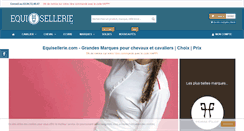 Desktop Screenshot of equisellerie.com